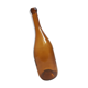 Bouteille marron ocre