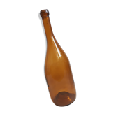 Ochre brown bottle