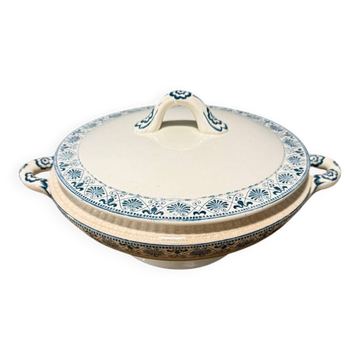Salt iron earth tureen