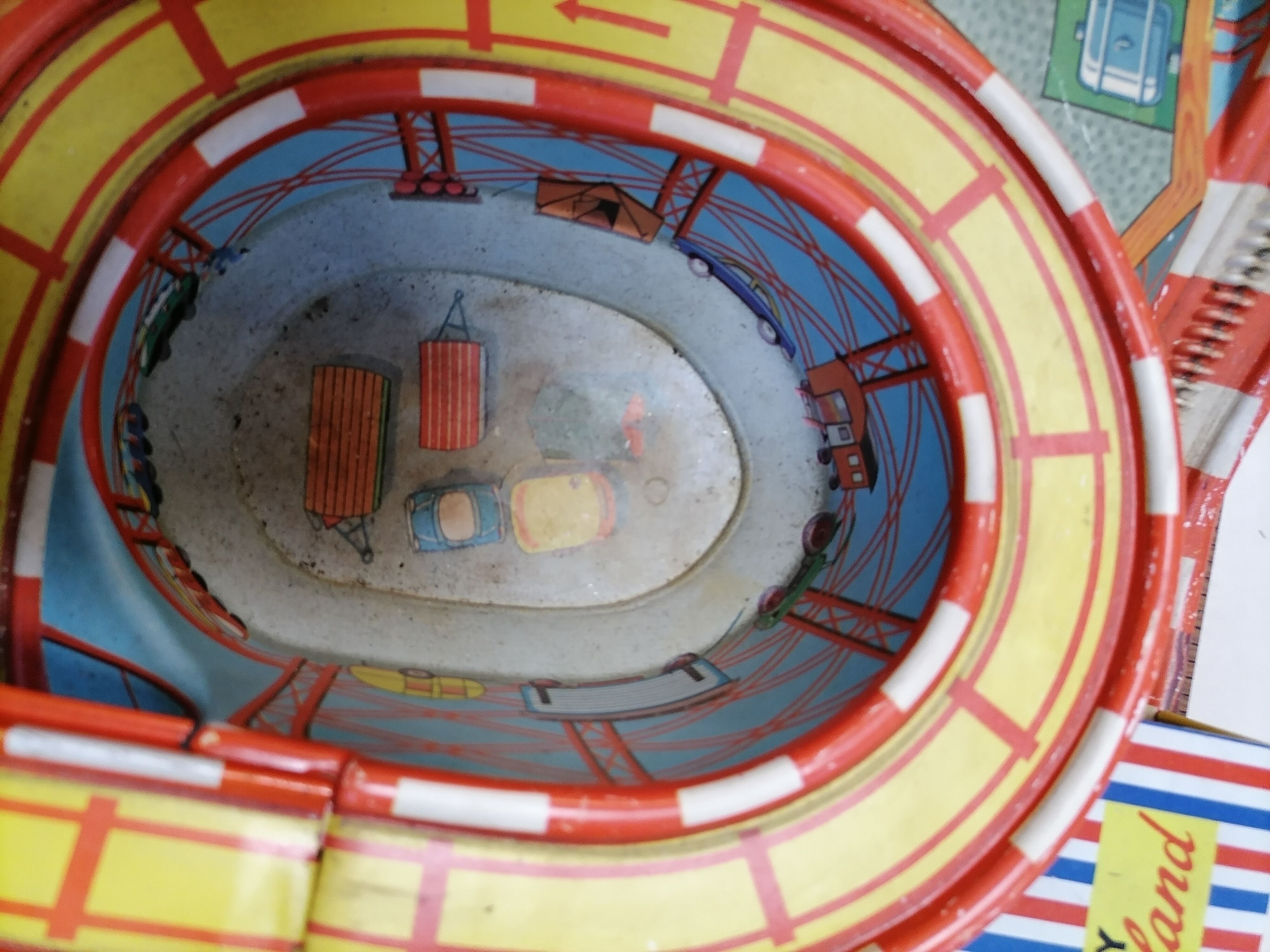 Vintage toy circuit