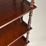 French mahogany étagère