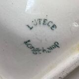 Old iron clay sauceboat