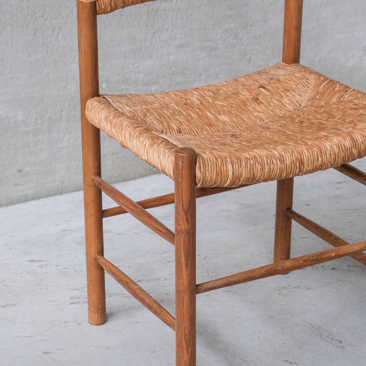 'Dordogne' Mid-Century Rush Dining Chairs