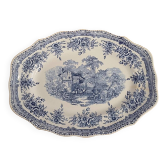 Luneville porcelain dish