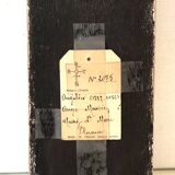 Italian icon gilded wood carved