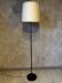 Brass and metal floor lamp