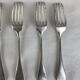 6 fourchettes & 6 cuillers Christofle modèle Baguette Fidelio métal argenté