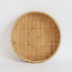 Round bamboo top