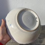 Quimper ceramic hanging collector's salad bowl