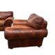 Ensemble de 2 fauteuils en cuir tchèque XL