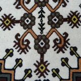 Tapis Tunisien en Laine Fait Main au Style Traditionnel Turc Anatolien