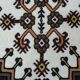 Tunisian Wool Rug Handmade in Traditional Anatolian Turkish Style