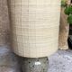 Ceramic table lamp and fabrics