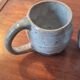 Glazed stoneware mugs