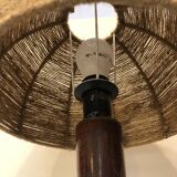 Paire lampe unilux en corde, 1970