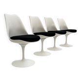 Set of 4 Tulip swivel chairs by Eero Saarinen for Knoll, 1960
