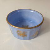 Head to head service porcelain limoges blue and gold