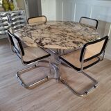 Marble dining table 70s