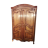 Regency Provençal wardrobe signed in solid walnut