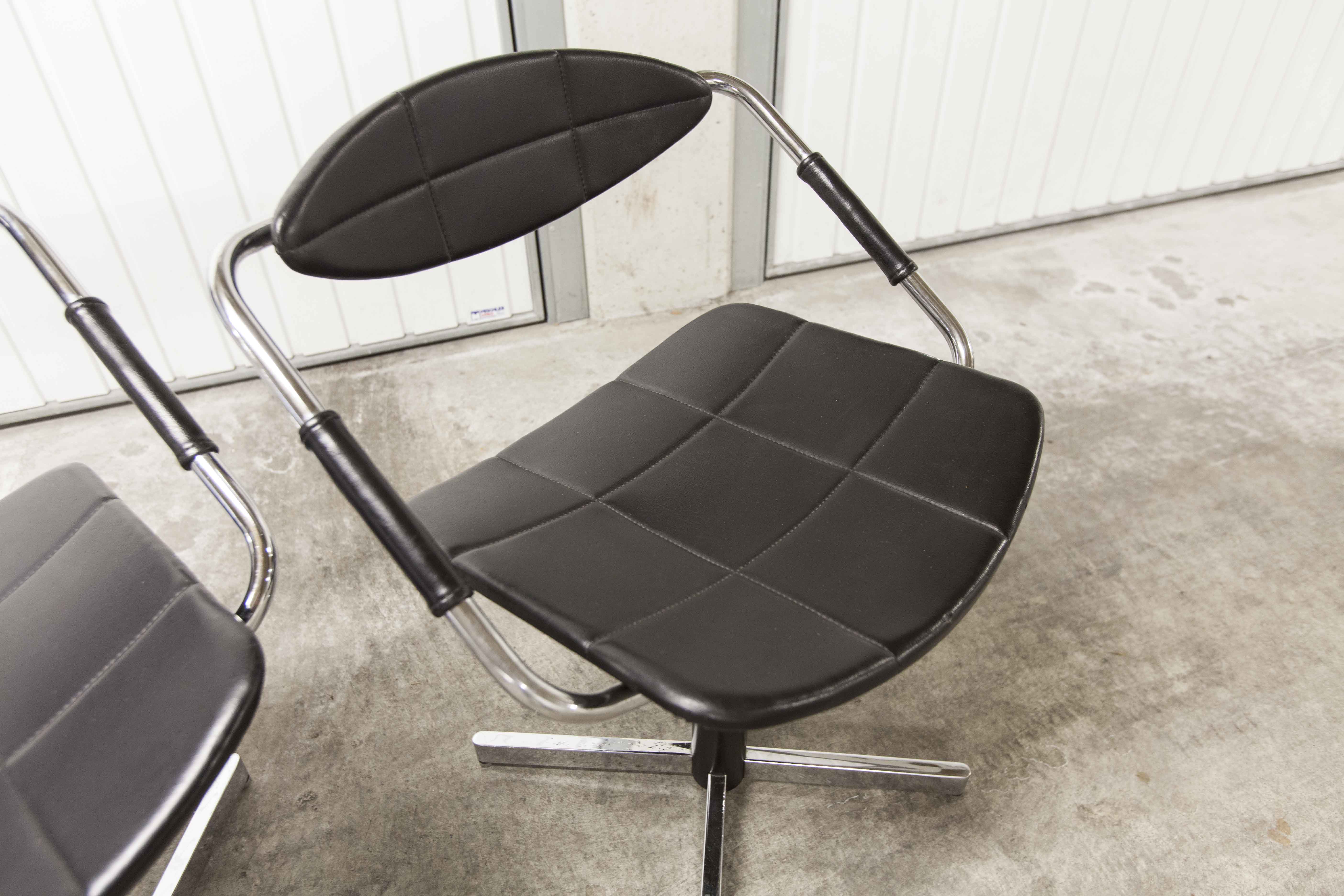 Set of 4 chairs armchairs Steiner model unesco 1962