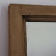 Miroir bois brut biseauté