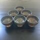 Set of 6 bowls in stoneware
