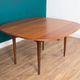 Retro Teak 1960s Elliots Of Newbury Mid Century Extending Dining Table & 6 Chairs