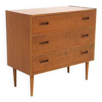 Scandinavian teak chest of drawers, Sweden, 1960