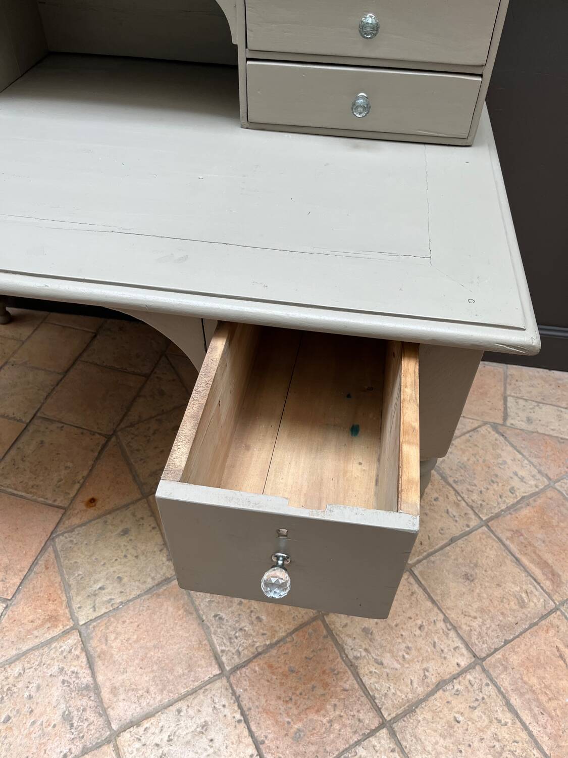 Office, patinated secretary