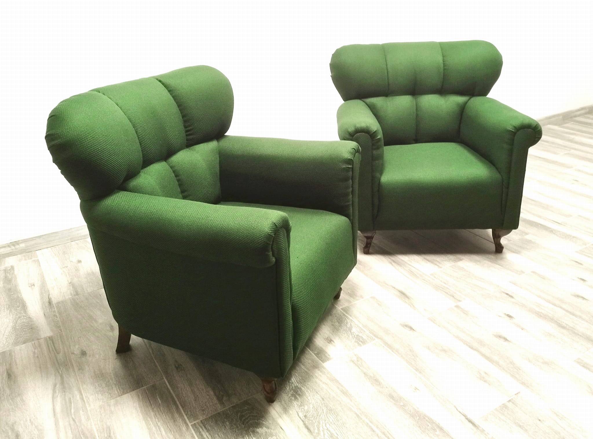 Armchairs, Czehoslovakia, 1960s, Set of 2
