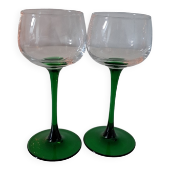 Set of 2 Alsace wine glasses
