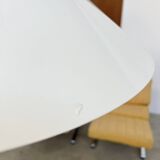 Lita 6047 White Pendant Light – Ø50 – 80s French Industrial Design