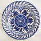 Decorative plate blue and white décor