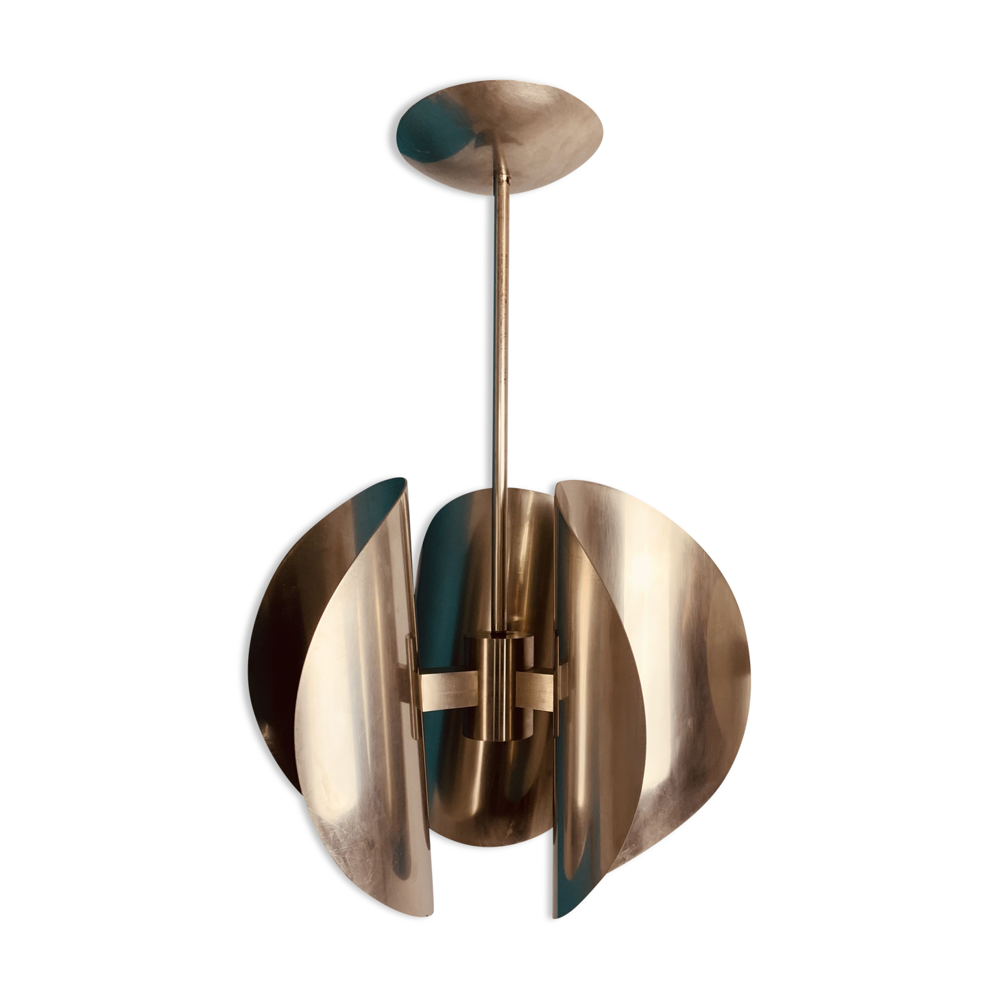 Lustre space age in chrome - 3 lights