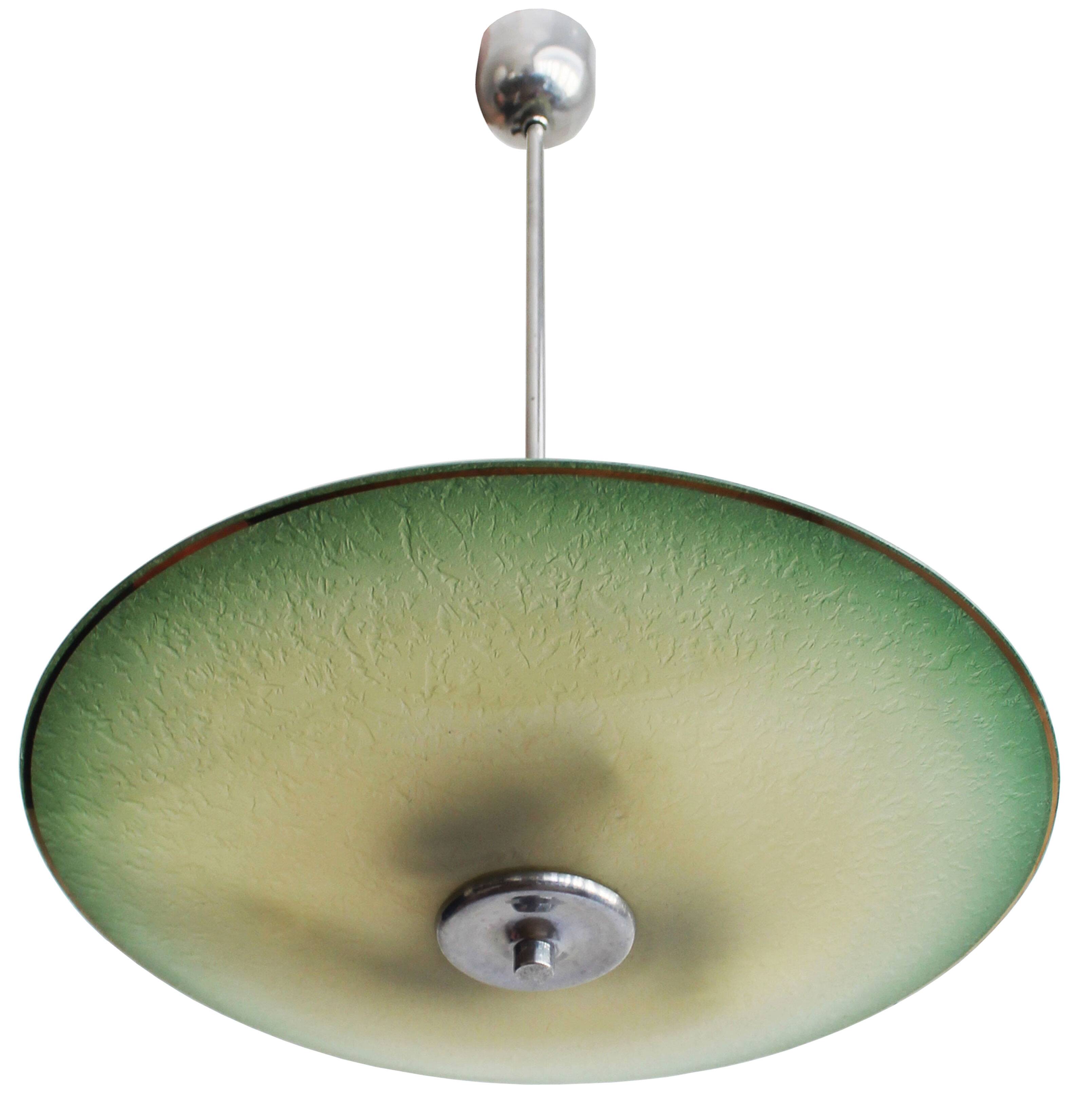 1960s czech mid-century modern ceiling lamp by napako