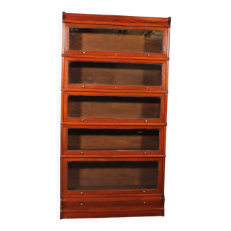 Globe Wernicke 5-Piece Mahogany Bookcase with Drawer