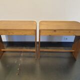 1930s oak consoles