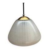 Suspension en verre du milieu du siècle attribuée à Wilhelm Wagenfeld, Munich, Allemagne, années 1950