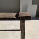 Bench in old teak
