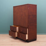 Mahogany wardrobe, Danish design, 1970s, production: Denmark