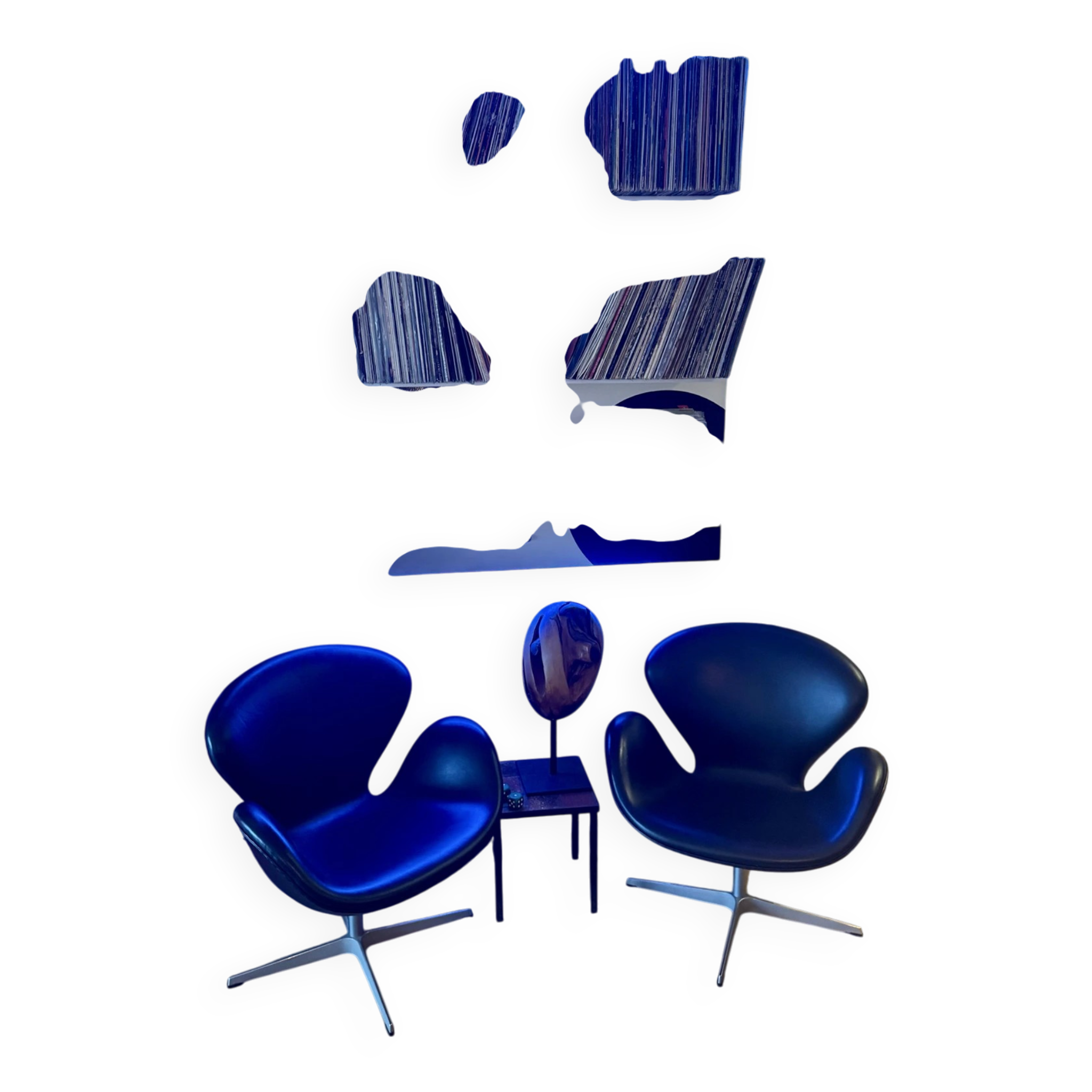 Fauteuil Swan d'Arne Jacobsen, Fritz Hansen