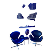Fauteuil Swan d'Arne Jacobsen, Fritz Hansen