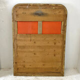 Louis Philippe mirror in wood and varnished stucco