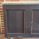 Louis XVI style chest of drawers, spinning top legs - transition style marquetry