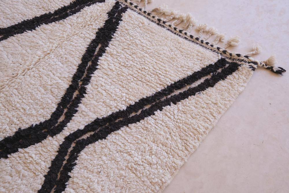 Tapis Beni Ouarain du Maroc - 243 x 151 cm