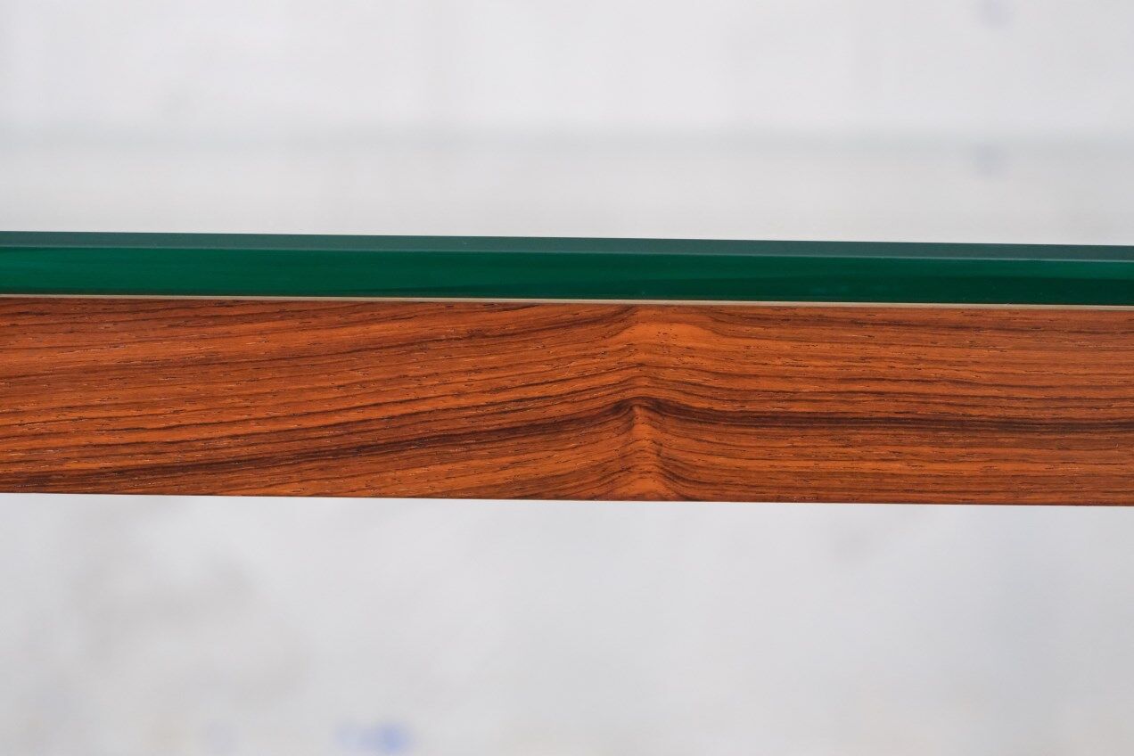 Danish Minimalist Rosewood Coffee Table, 1960s