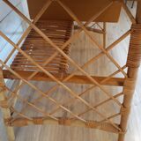 Rattan office by Louis Sognot