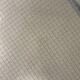 Minimalist 1960s wire glass coffee table in stainless steel.
