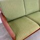 Living room set sofa armchair coffee table Scandinavian design 60s Swedish vintage teak
