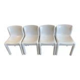 Lot of 4 chairs 4875 by Carlo Bartoli for Kartell - Italy 1972